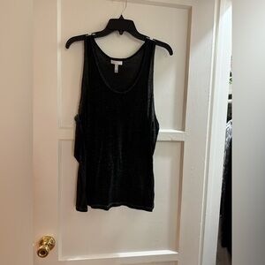 Perfect sheer black tank